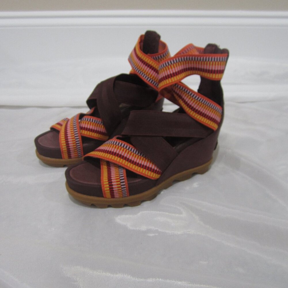 Sorel 6 Joanie II Strap Sandal Wedges